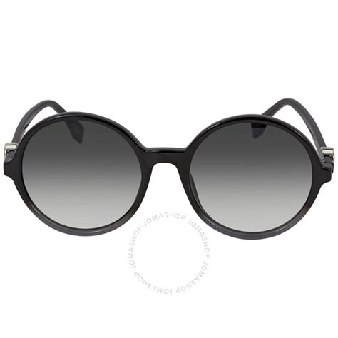 round fendi sunglasses ff0319|Fendi Dark Grey Gradient Round Ladies Sunglasses FF .